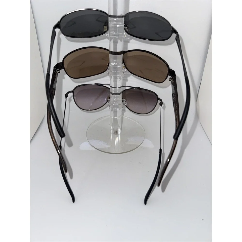 Lot Of 3 Authentic Panama Jack Metal frame Sunglasses-Black, Brown & Gray-Invest